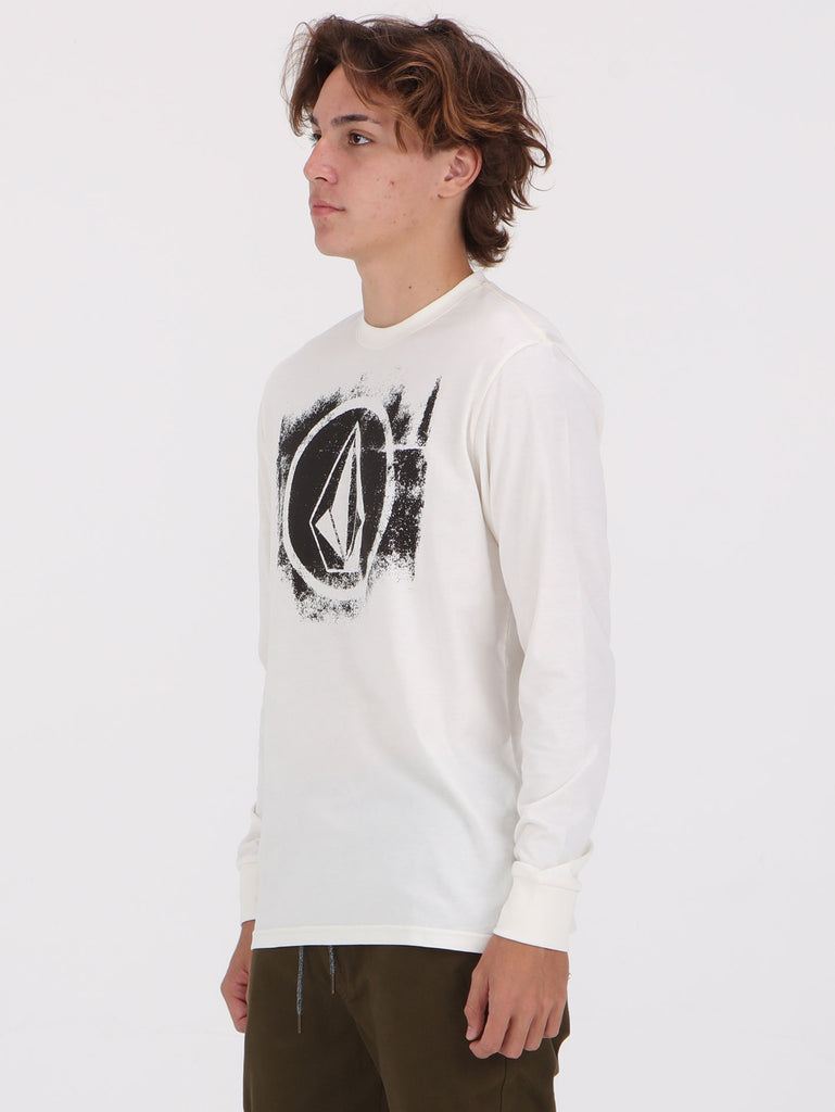 Volcom Circle Dust Long Sleeve Top - Off White