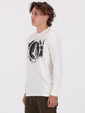 Volcom Circle Dust Long Sleeve Top - Off White