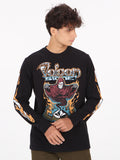 Volcom Stone Ghost Long Sleeve Top - Black