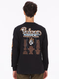 Volcom Stone Ghost Long Sleeve Top - Black