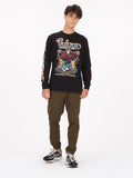 Volcom Stone Ghost Long Sleeve Top - Black