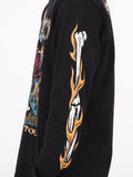 Volcom Stone Ghost Long Sleeve Top - Black