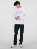 Featured Artist Vaderetro Long Sleeve Top - White