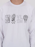 Featured Artist Vaderetro Long Sleeve Top - White