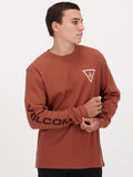 Volcom Bridgers Long Sleeve Top - Rust
