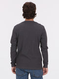 Volcom Frazier Thermal Long Sleeve Top - Charcoal Heather