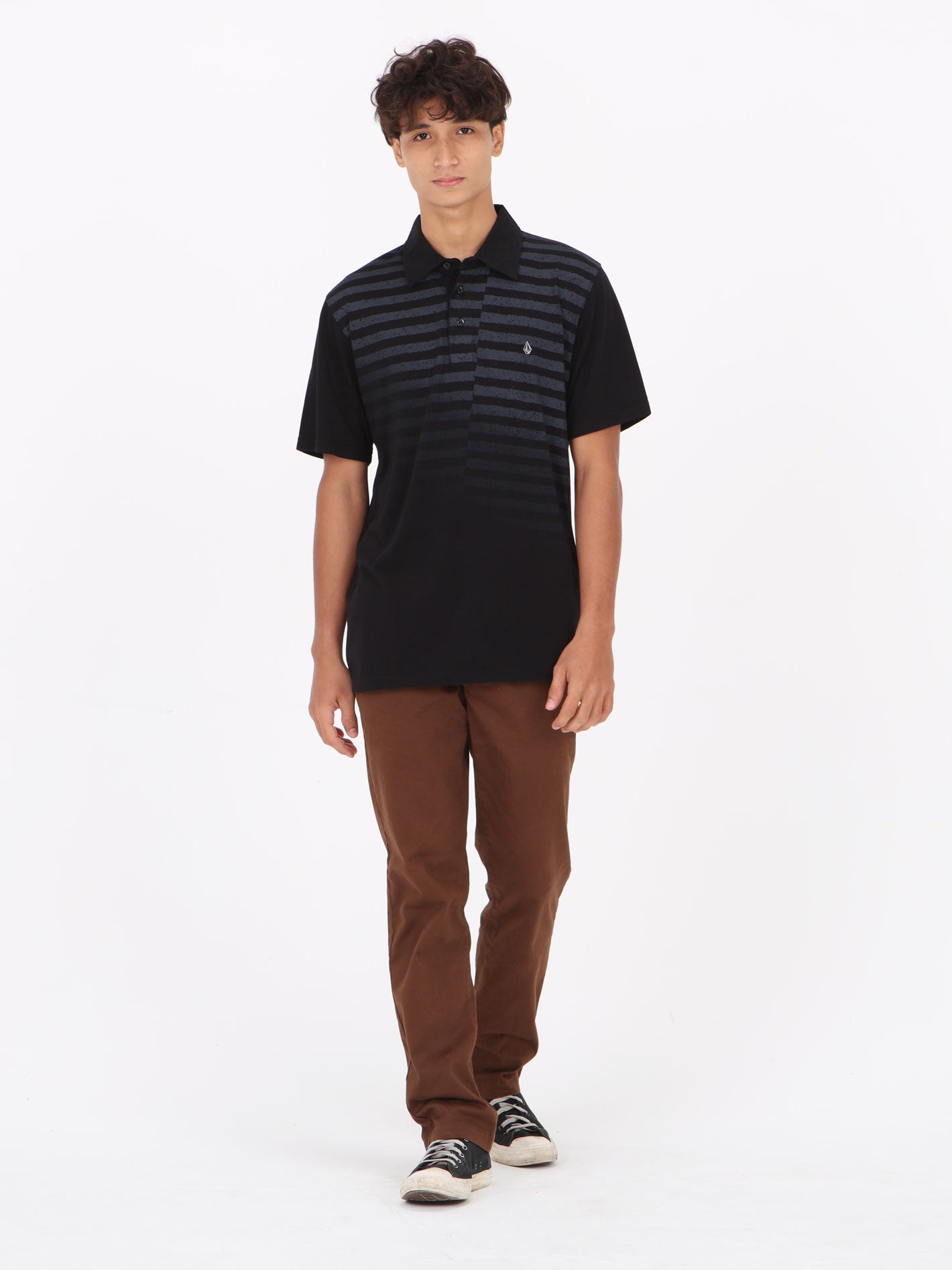 Volcom Juxtapoz Polo - Black