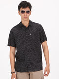 Volcom Braun Short Sleeve Shirt - Black