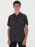 Ventrado Short Sleeve Shirt - Black