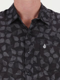 Ventrado Short Sleeve Shirt - Black