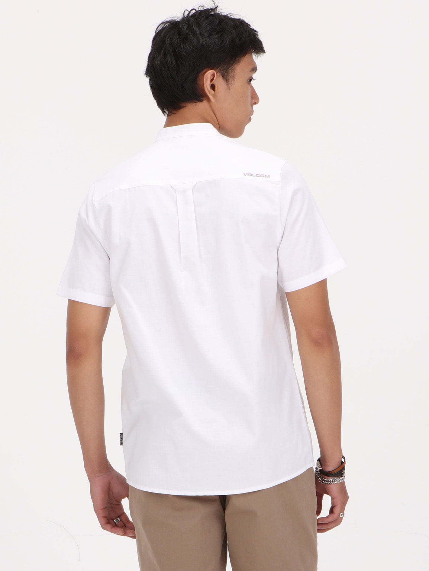 Volcom Rein Short Sleeve Shirt - White