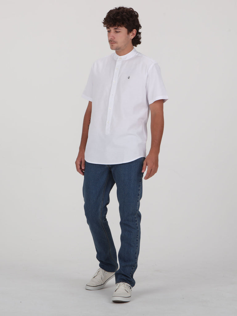 Volcom Helig Short Sleeve Shirt - White