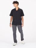 Volcom Baracostone Short Sleeve Shirt - Black