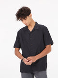 Volcom Baracostone Short Sleeve Shirt - Black