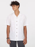 Volcom Baracostone Short Sleeve Shirt - White