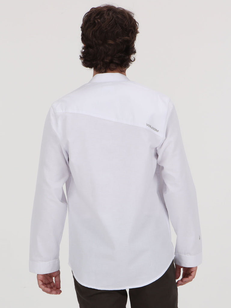 Volcom Zuiver Long Sleeve Shirt - White