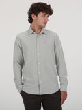 Volcom Beckett Oxford Long Sleeve Shirt - Seagrass Green