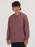 Volcom Single Stone Hoodie - Bordeaux Brown