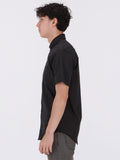 Beckett Oxford Short Sleeve Shirt - New Black