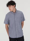 Beckett Oxford Short Sleeve Shirt - Baja Indigo