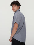 Beckett Oxford Short Sleeve Shirt - Baja Indigo