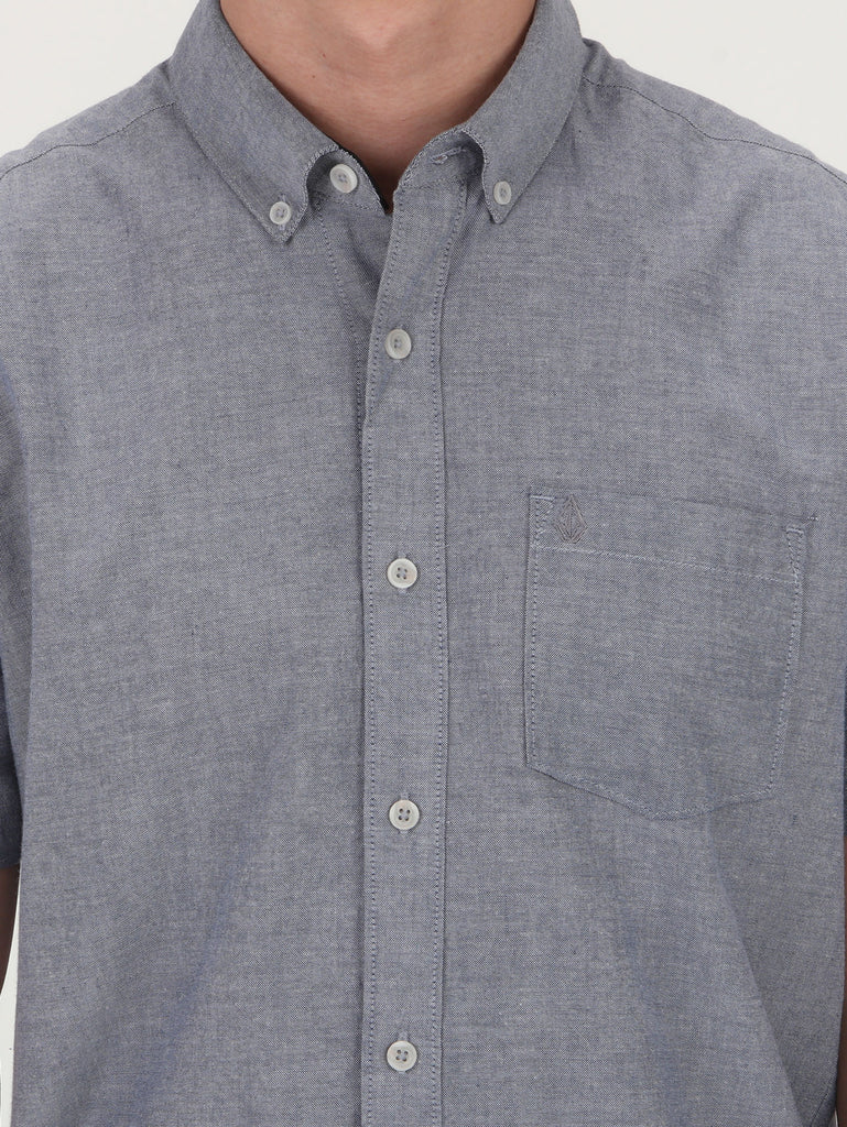 Beckett Oxford Short Sleeve Shirt - Baja Indigo