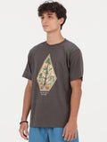 Volcom Tree Of Life Tee - Rinsed Black