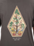 Volcom Tree Of Life Tee - Rinsed Black