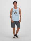  Monkey Drink Tank - Sky Blue