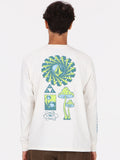 Volcom Molchat Long Sleeve Top - Off White