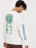 Volcom Molchat Long Sleeve Top - Off White