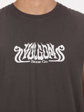 Volcom Subterraner Tee - Rinsed Black