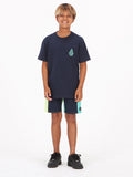 Volcom Big Boys Iron91 Tee - Navy