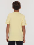 Volcom Big Boys Vblast Tee - Dawn Yellow