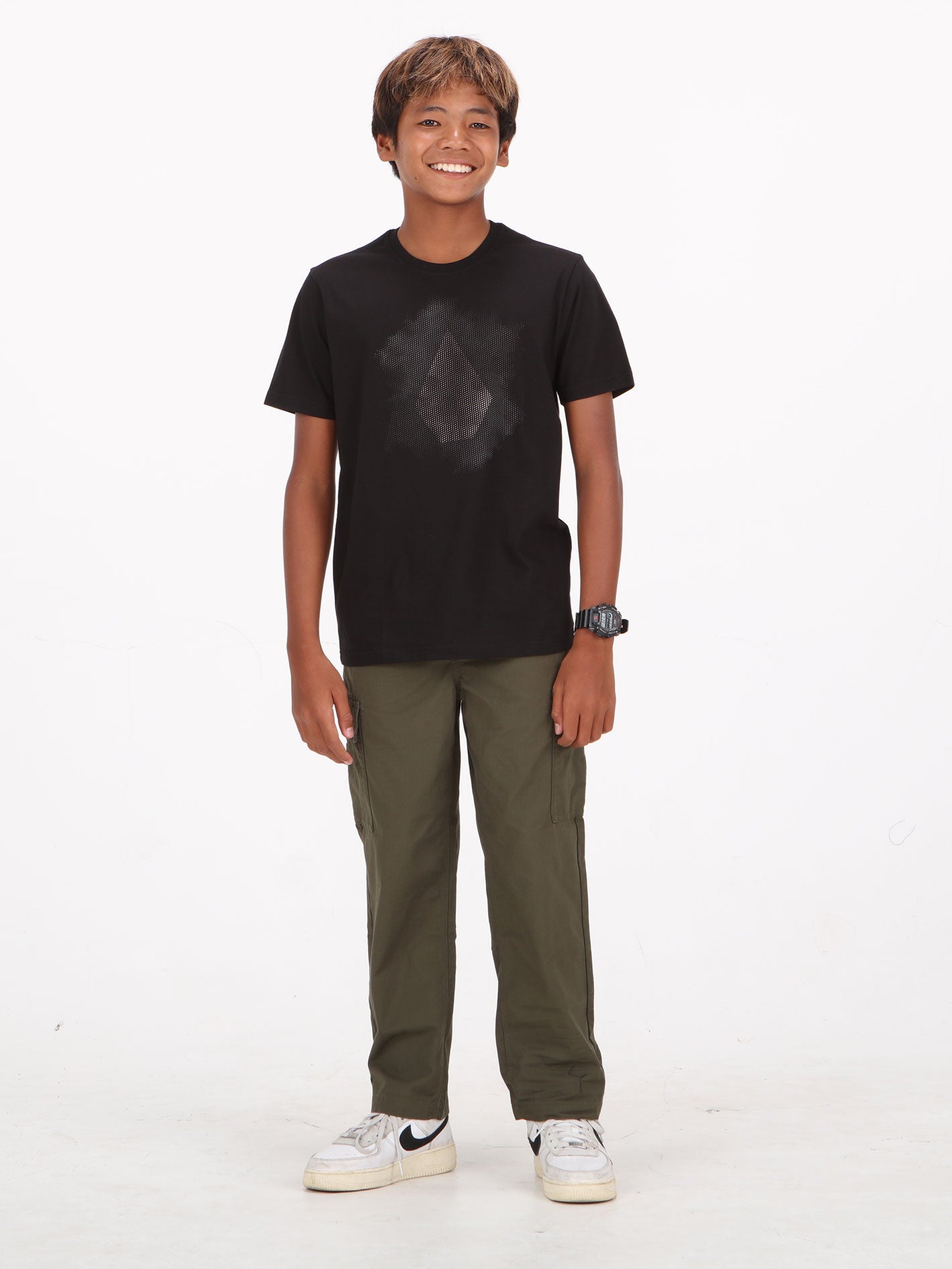 Volcom Big Boys Lynch Tee - Black