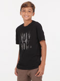 Volcom Big Boys Visser Tee - Black