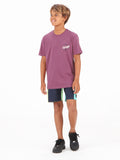 Volcom Big Boys Born To Chase Tee - Oxblood