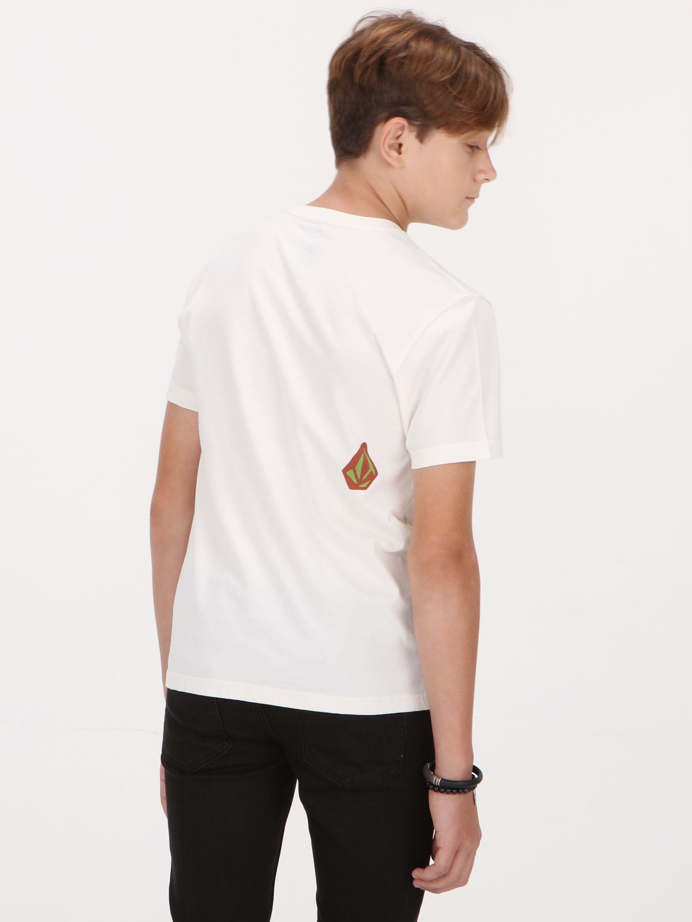 Volcom Big Boys Eyecolades Tee - Off White