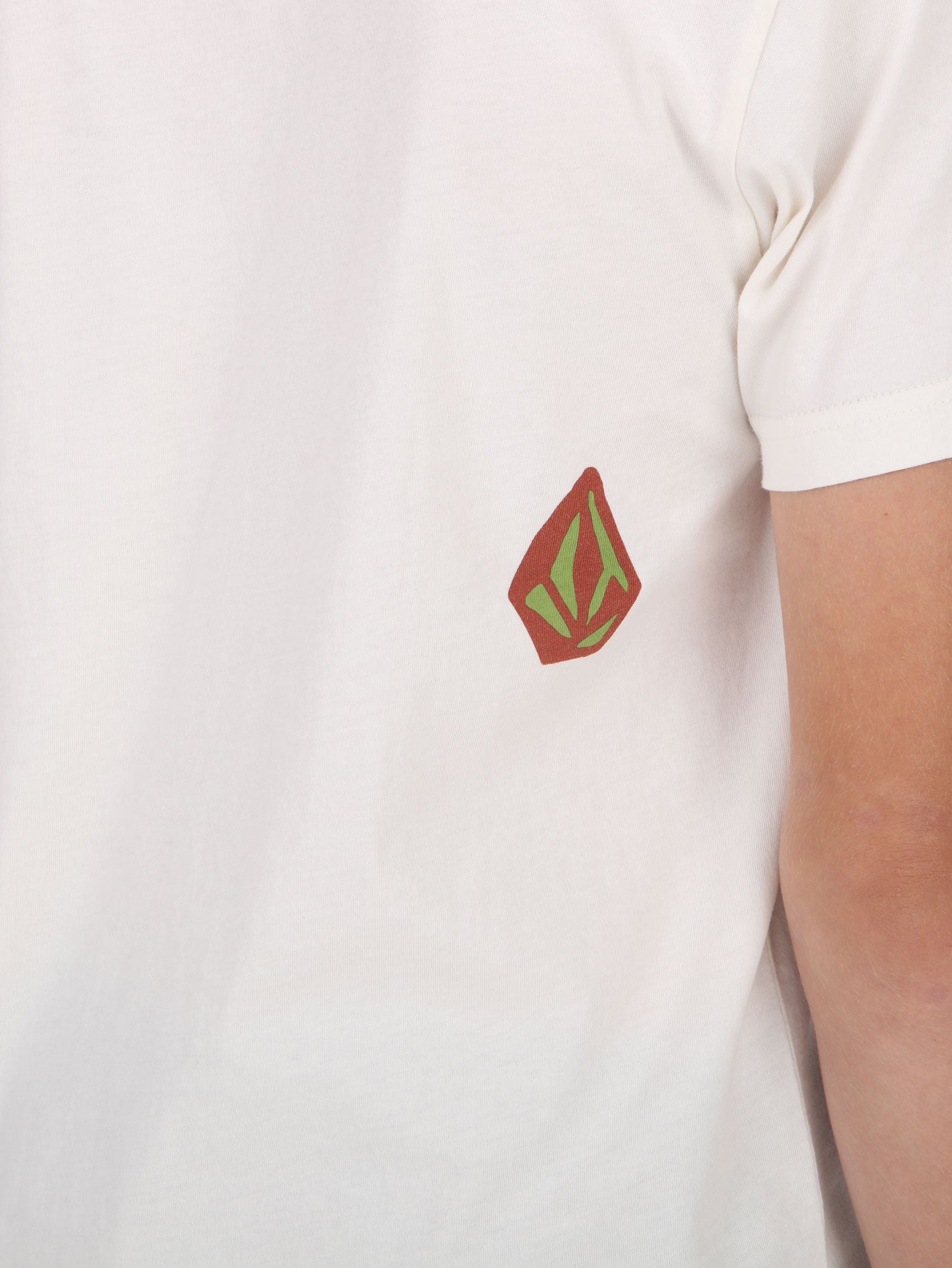 Volcom Big Boys Eyecolades Tee - Off White