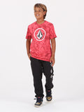 Volcom Big Boys Crisp Print Tee - Sockeye