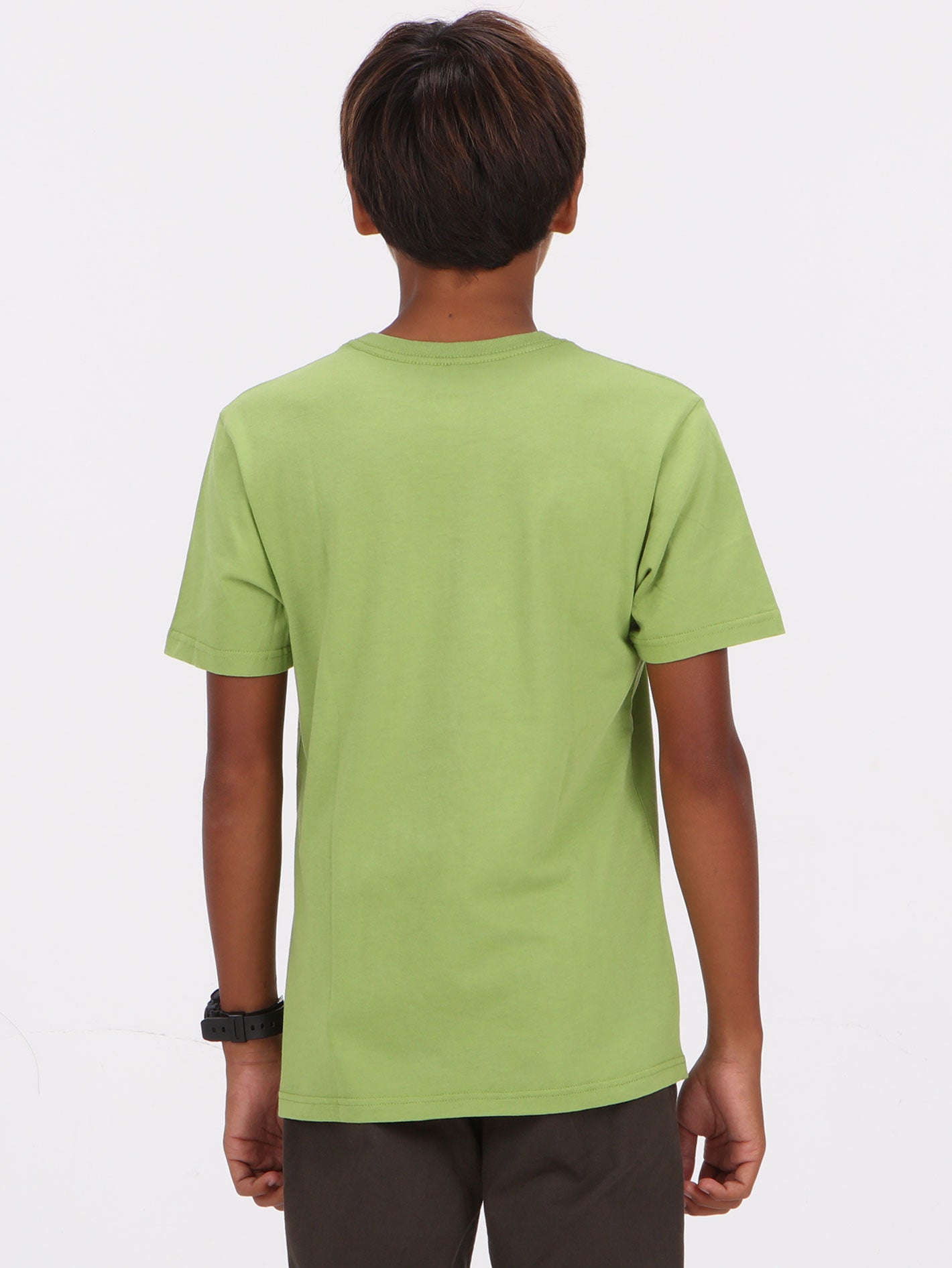 Volcom Big Boys Rampstone Geo Tee - Seaweed Green