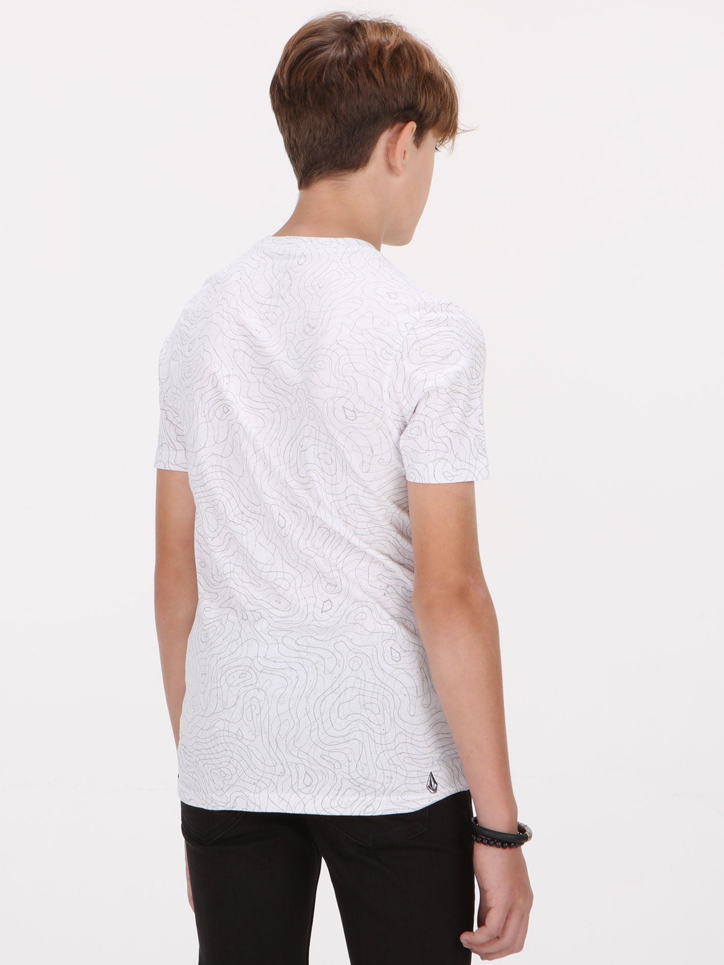 Volcom Big Boys Plazmaline Tee - White