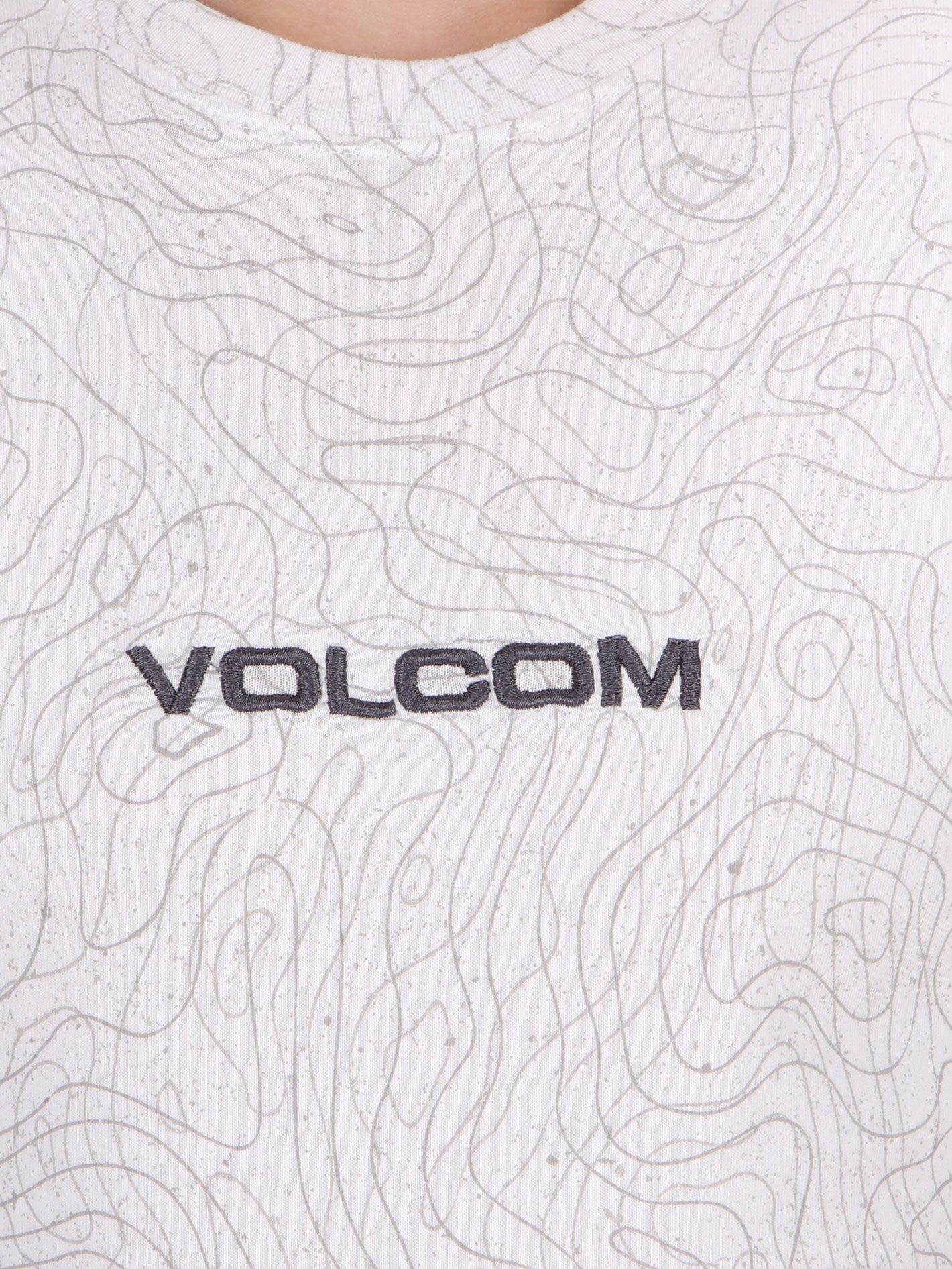Volcom Big Boys Plazmaline Tee - White