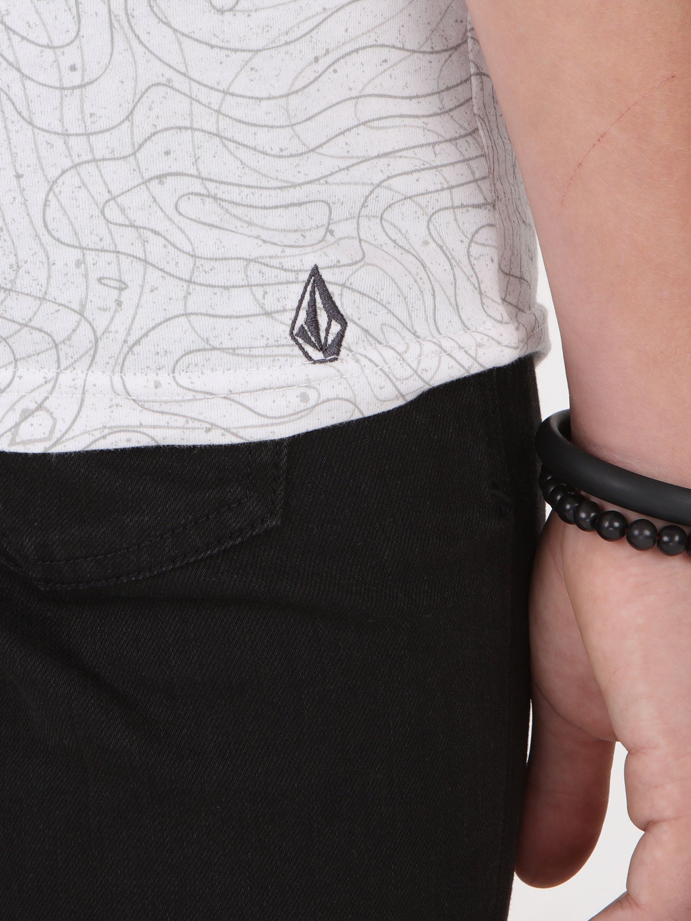 Volcom Big Boys Plazmaline Tee - White