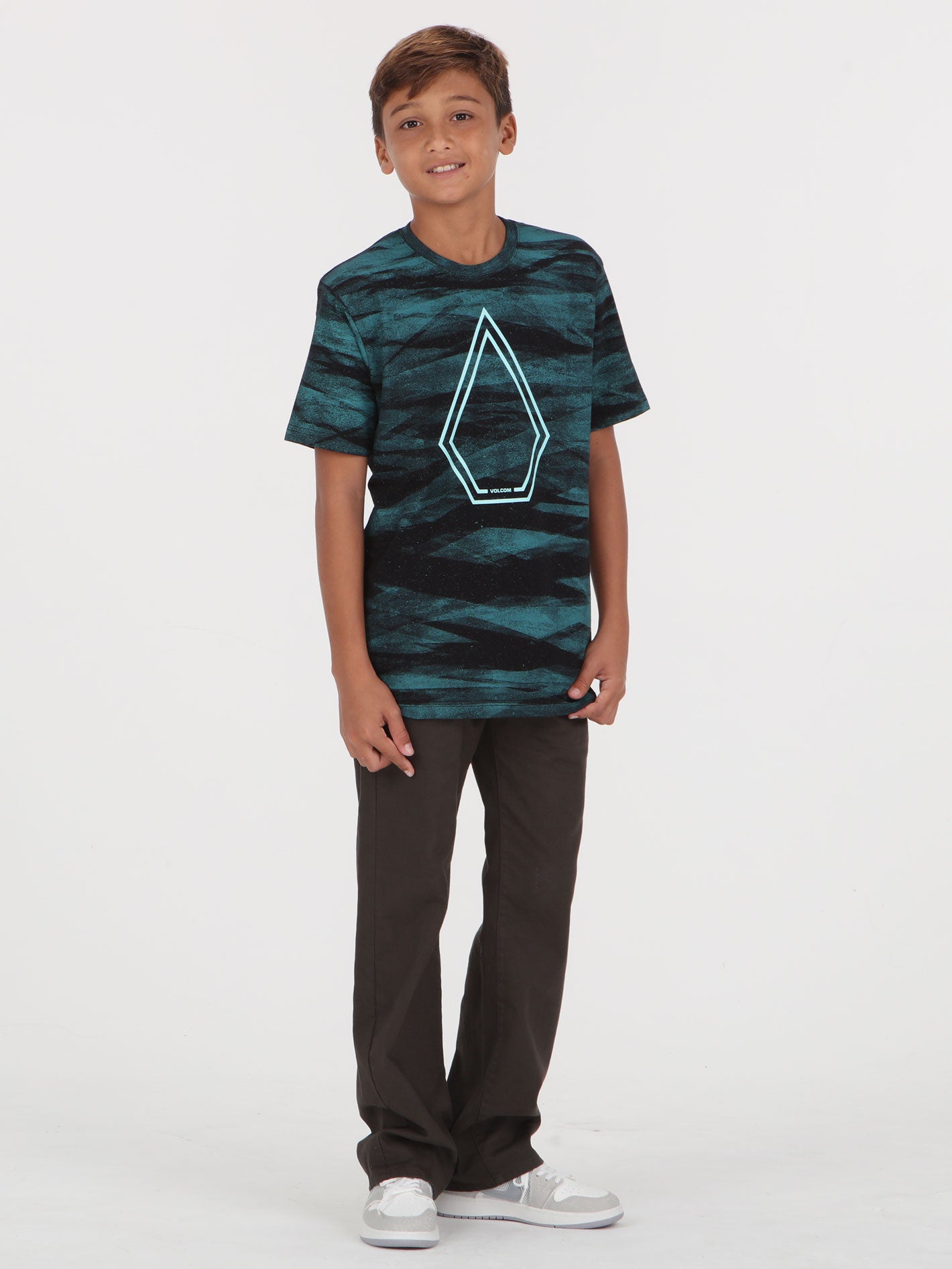 Volcom Big Boys Cuadro Tee - Black