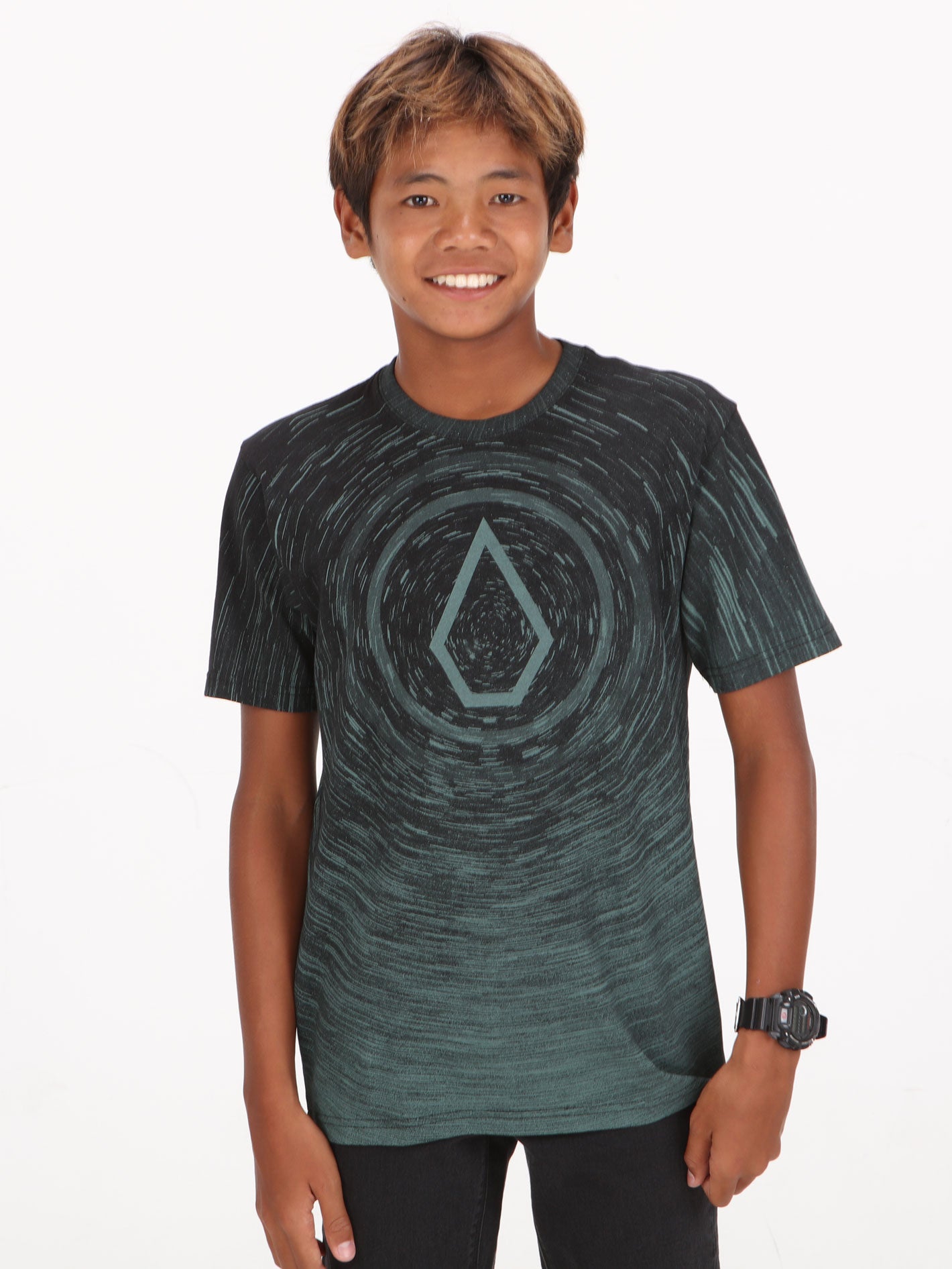 Volcom Big Boys Hyperdrive Tee - Black