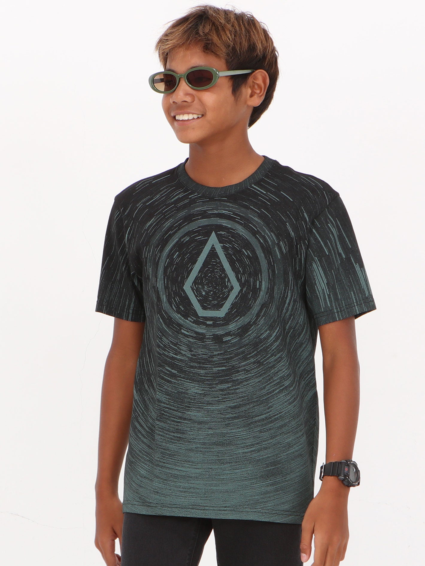 Volcom Big Boys Hyperdrive Tee - Black