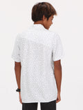 Volcom Big Boys Braun Short Sleeve Shirt - White
