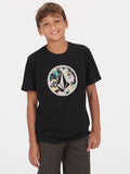 Volcom Big Boys Circle Stone Tee - Black