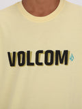 Volcom Big Boys Scharf Tee - Dawn Yellow